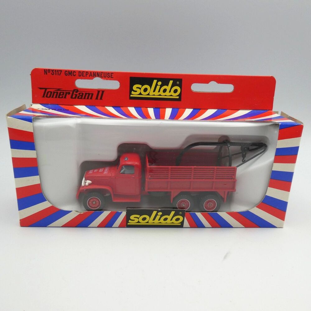 Solido 3117 GMC Depanneuse Tow Truck TonerGam II 1:50 Diecast France Boxed